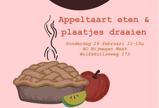 Plaatjesdraaimiddag bij AC Nijmegen West op 19 februari