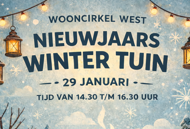 Nieuwjaars Winter Tuin bij Wooncirkel West