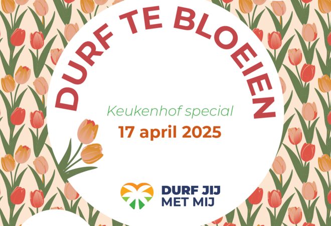 Uitnodiging Durfjijmetmij.nl: samen naar de Keukenhof op 17 april!